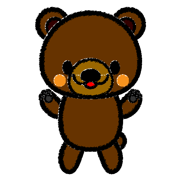 トップ100熊 画像 イラスト 無料イラスト集