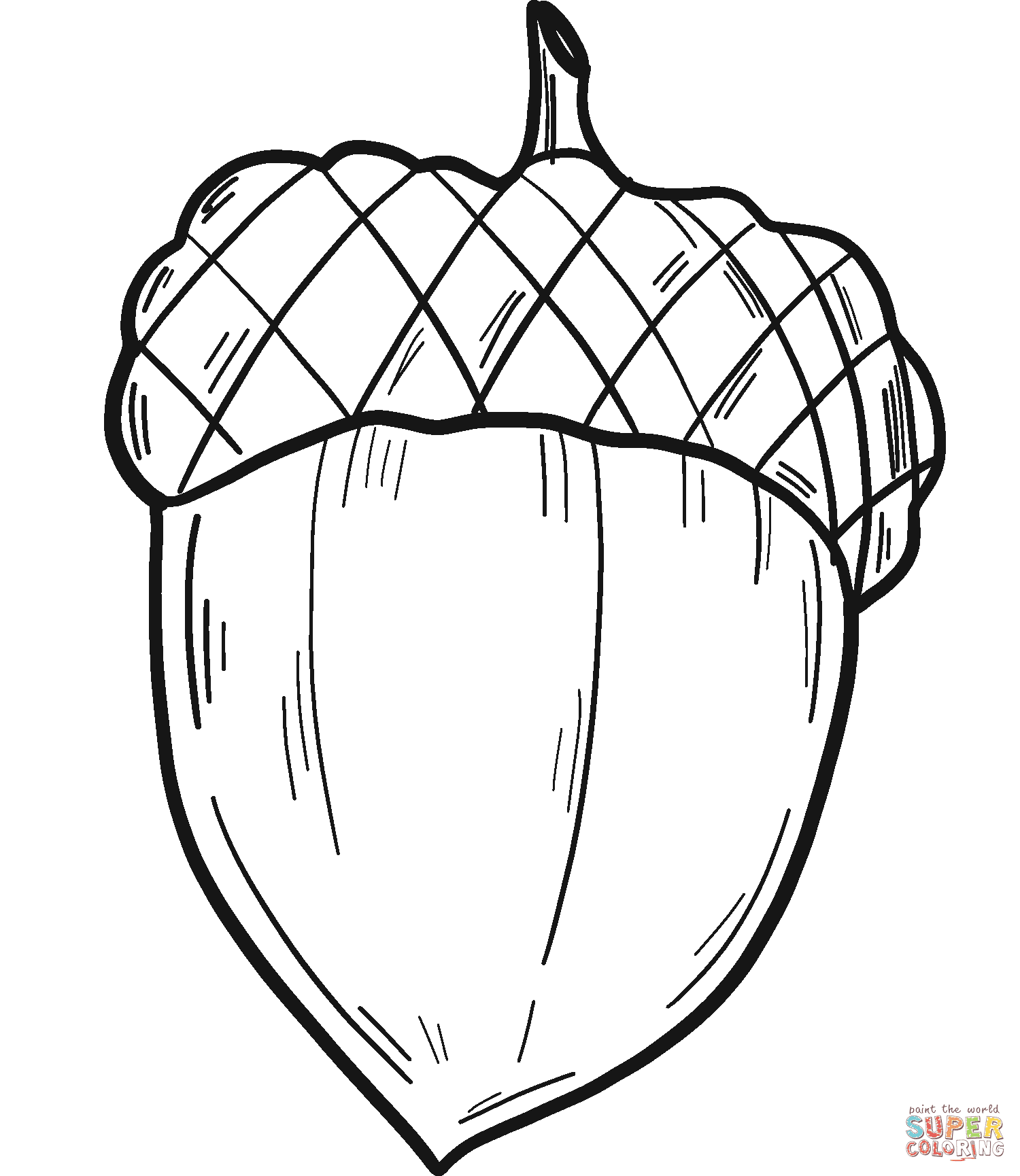 You may also furnish details as your child gets. Acorn Coloring Page Free Printable Coloring Pages