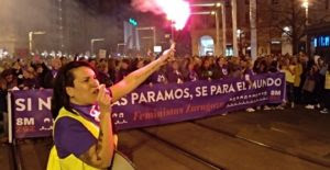 Zaragoza 8M 2019 feministas