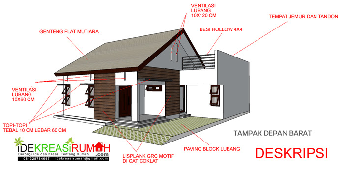  Desain  Rumah  Sederhana  Dari  Grc  Desain  Renovasi Rumah 