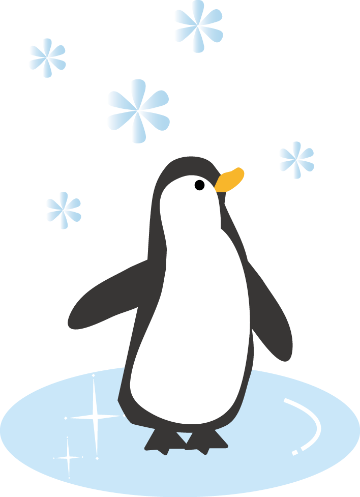 かわいい動物画像 ベストペンギン フリー イラスト