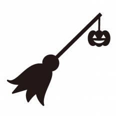 動物の画像について ぜいたくハロウィン 魔女 イラスト シルエット