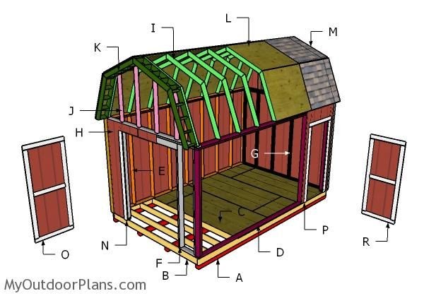 Shed Plans 10 X 16