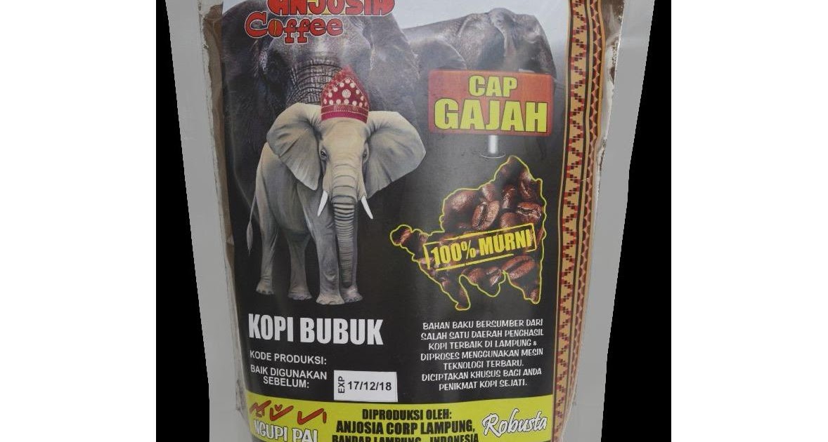 Penawaran Terbaik Kopi Lampung Cap Gajah Robusta Kopi 