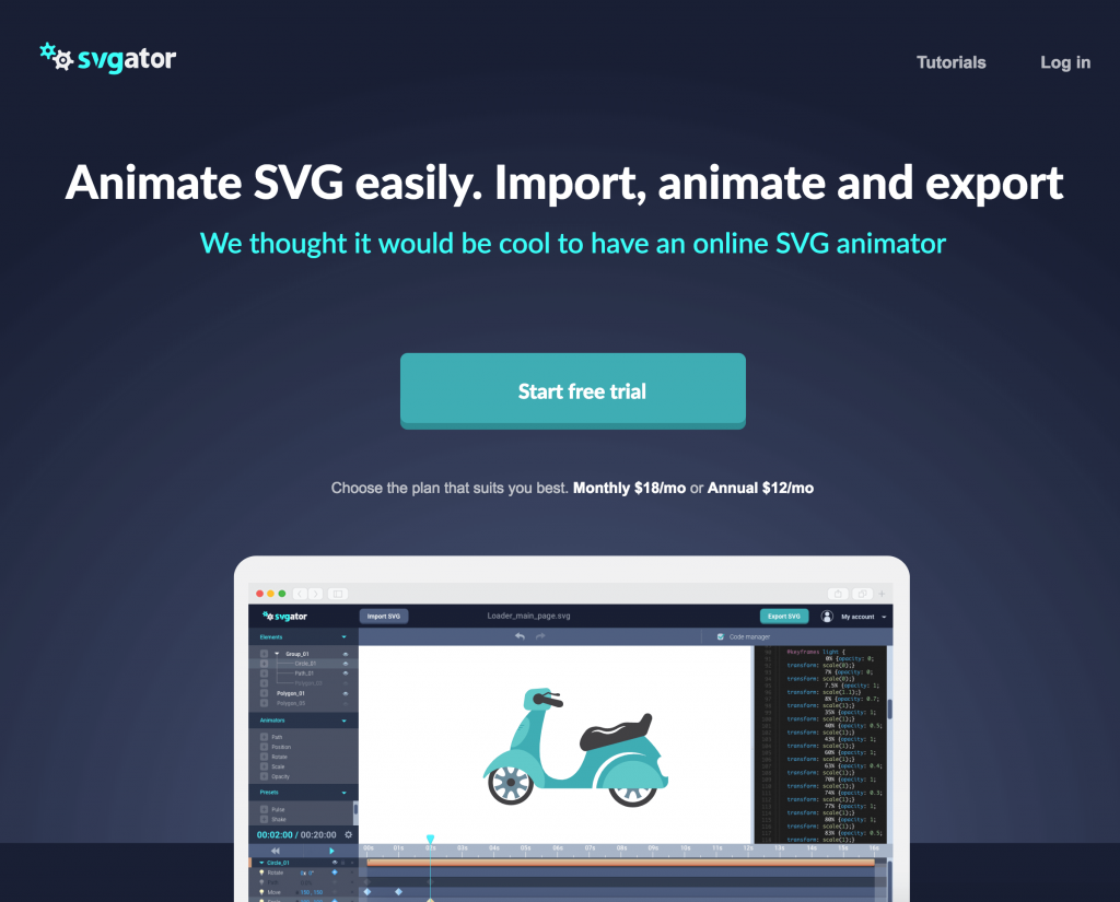 A scalable vector graphic (svg) is, as its name suggests, a vector format that can be read by any program or browser. 6 Amazing Svg Animation Tools And Libraries The World Wide Web Magazine