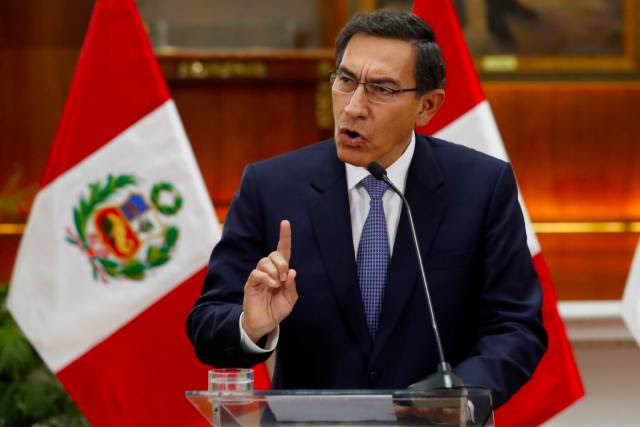 Congresso do Peru abre impeachment contra presidente