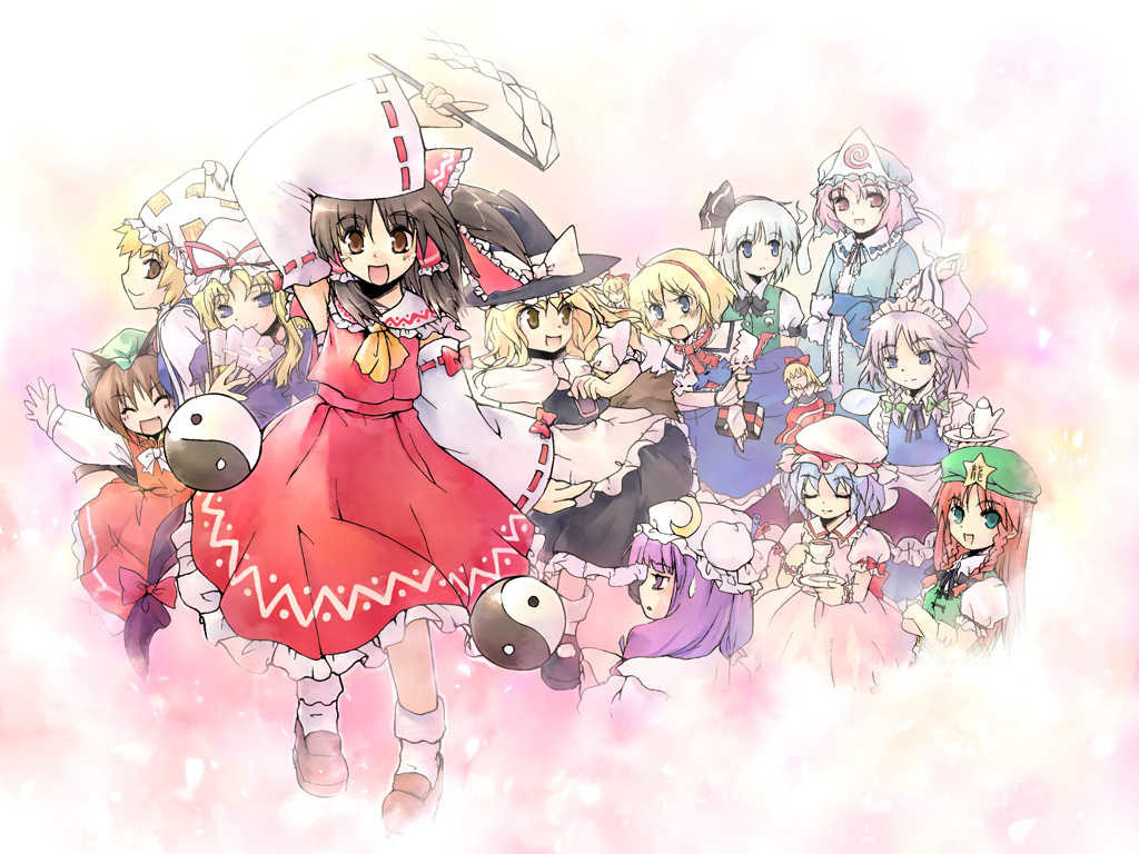 トップコレクション 東方 壁紙 かわいい