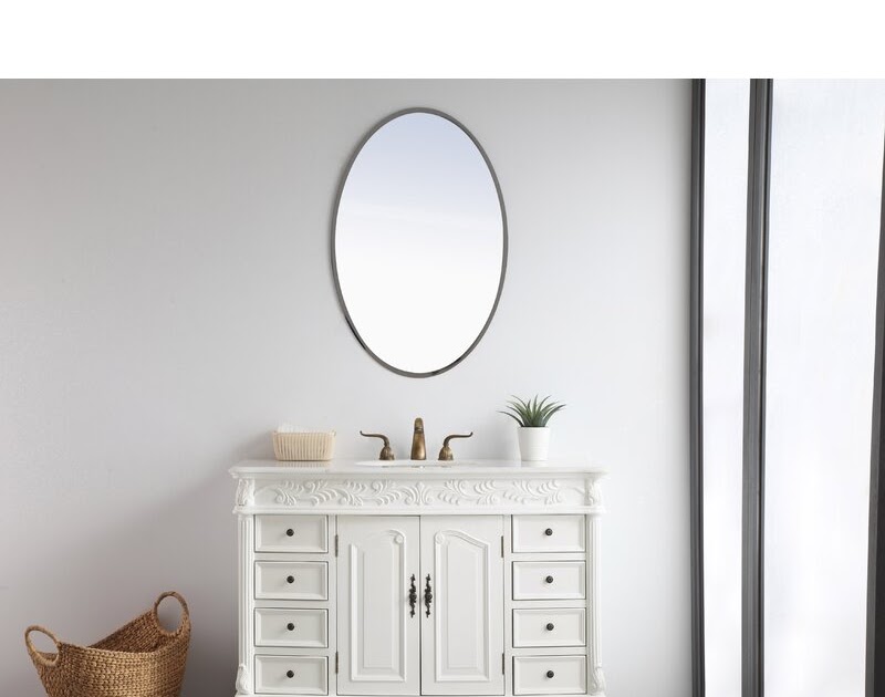 48 Bathroom Vanity With Makeup Area - Design Element London 48-inch White Single Sink Vanity Set ...