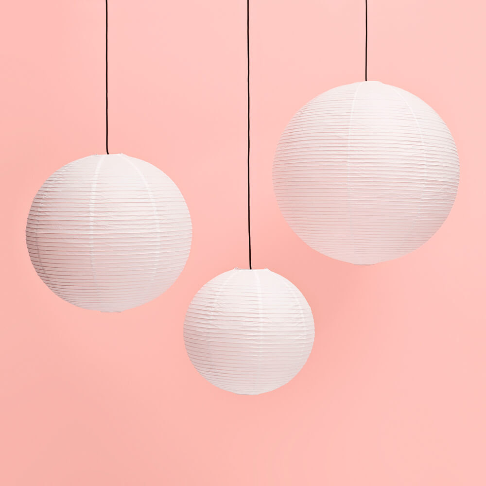 I have this light fixture. Buy The Hay Rice Paper Shade Ceiling Pendant Lights Insidestore