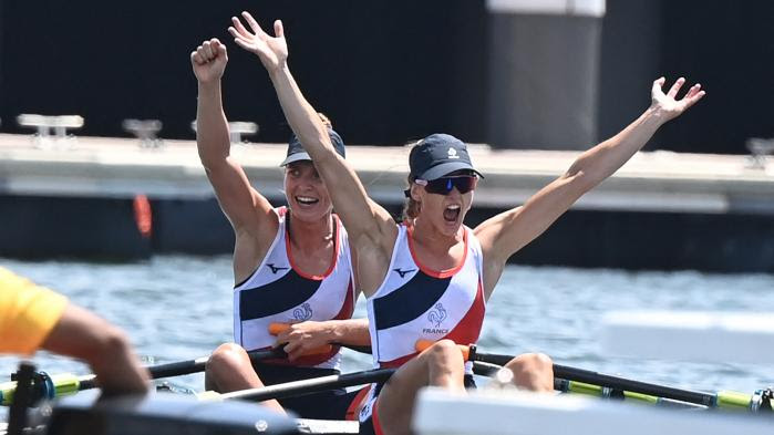 VIDÉO. JO 2021 - Aviron : Claire Bové et Laura Tarantola décrochent la médaille d'argent sur le deux de couple poids léger