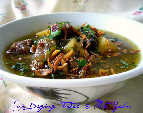 SUP DAGING TETEL - Masak Masak