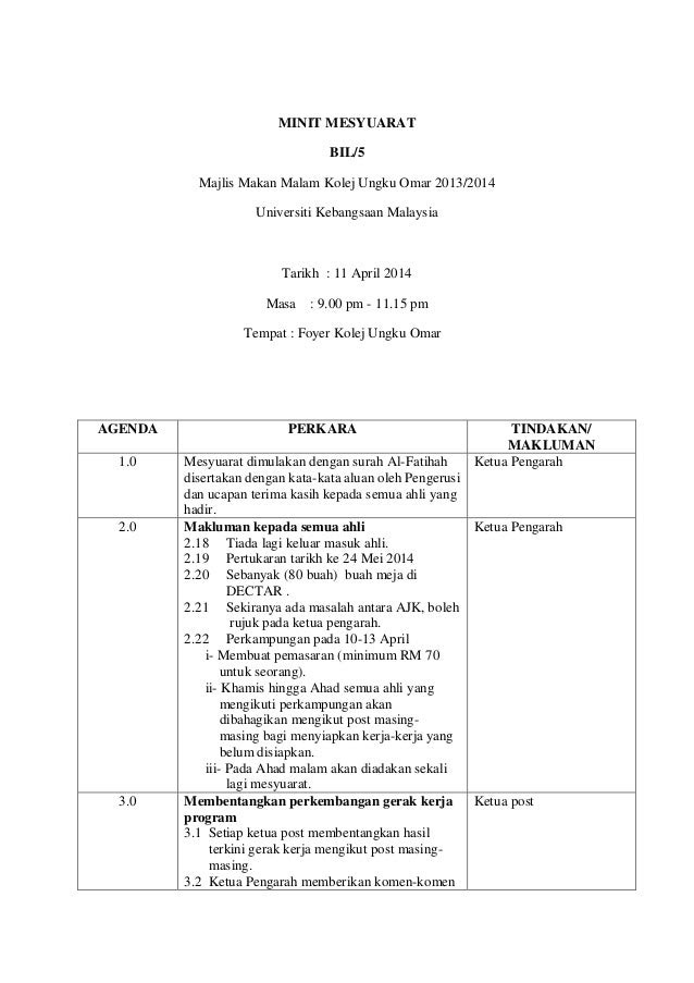 Surat Rayuan Kolej Profesional Mara - Contoh Soal2