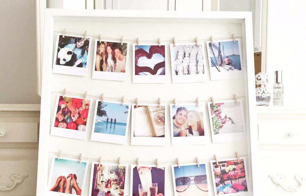  Desain  Foto  Polaroid  Di Dinding Kamar  Indosiax