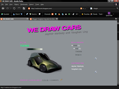 V Ling New blog WE DRAW CARS V Ling New blog WE DRAW CARS