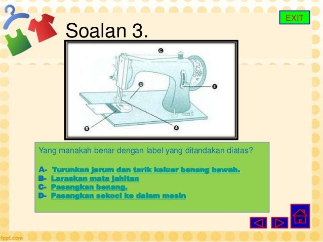 Contoh Soalan Struktur Jahitan - Contoh Win