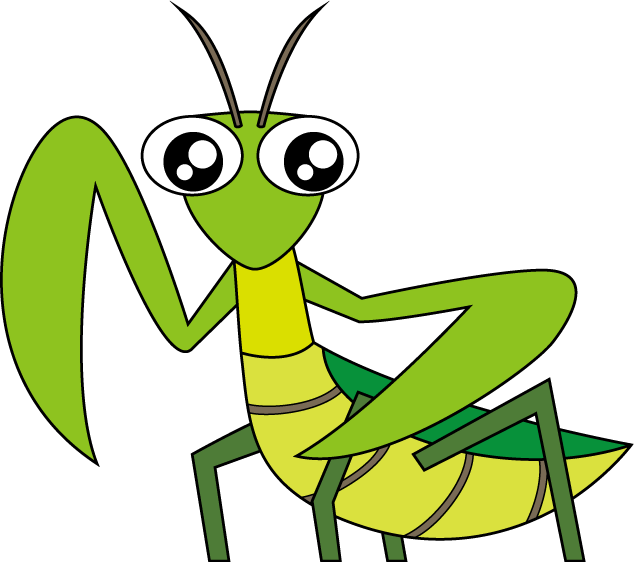 年のベスト カマキリ イラスト 簡単 興味深い画像の多様性