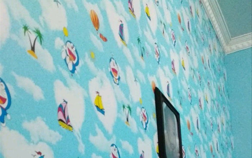 20 Trend Terbaru Stiker  Dinding Motif Doraemon  Wallpaper 