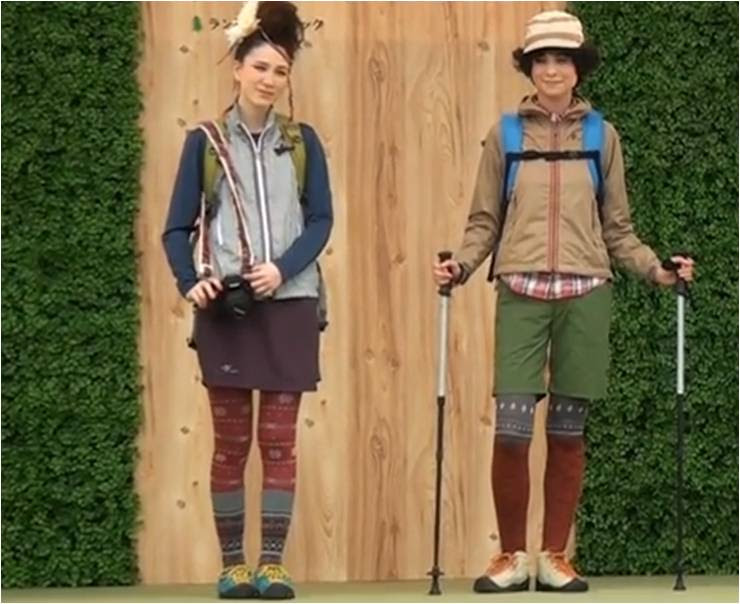 無料印刷可能登山 服装 おしゃれ 女性 全イラスト集