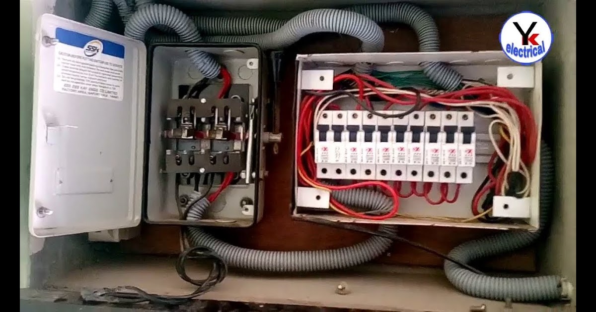 Inverter Connection To Distribution Board - Home Wiring Diagram