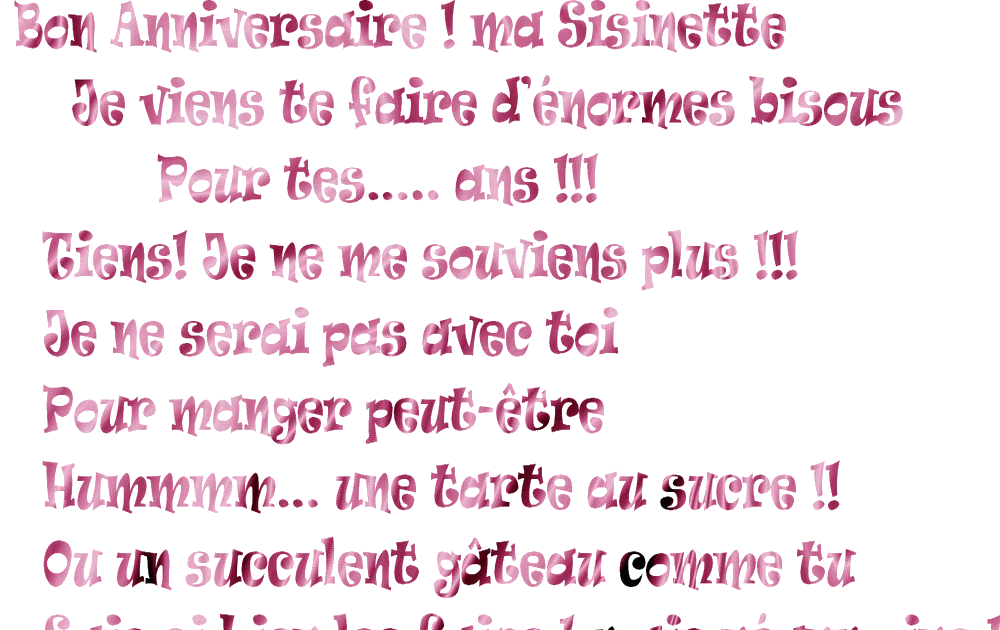 Joyeux Anniversaire Une Cousine Clarence Willetta