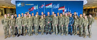 NATO military staff welcomes Ukrainian cadets