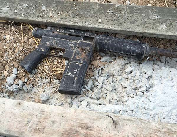 Home-made Carlo gun