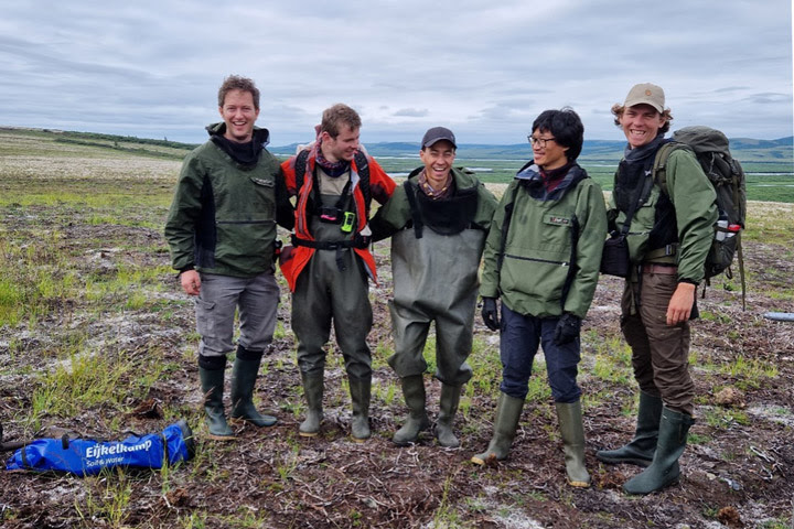 researchers in the permafrost
