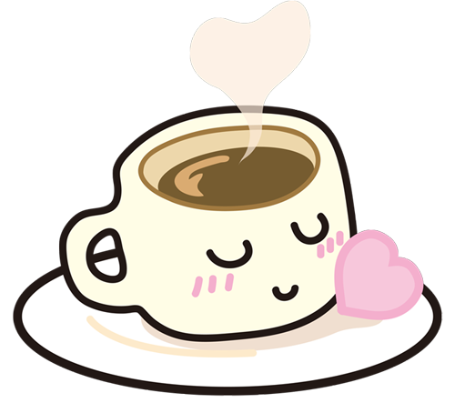 最高の動物画像 最高のコーヒー ケーキ イラスト 無料