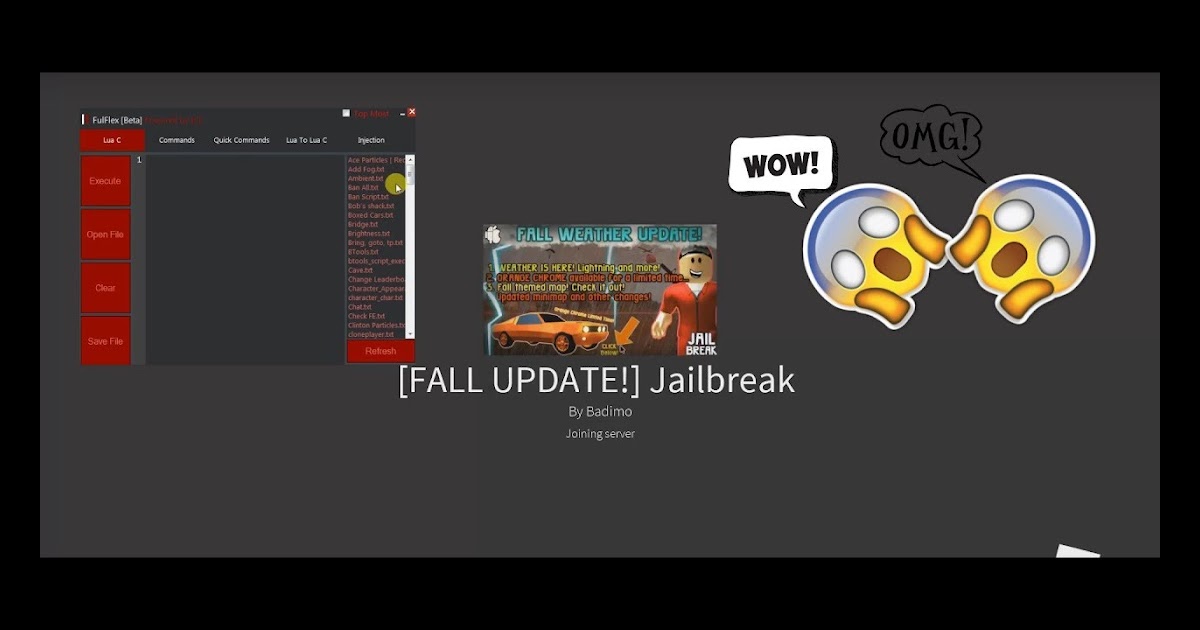 Injector Jailbreak - patched roblox redboy updated full lua jailbreak