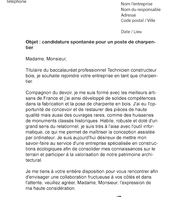 Lettre De Motivation Bts Alternance Commerce - Kata Baca w