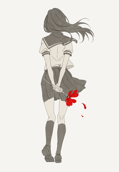 ほとんどのダウンロード 女の子 イラスト 後ろ姿 Ituirasuto