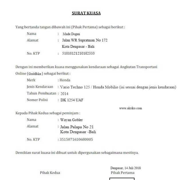 Contoh Surat Pemutusan Kontrak Kerjasama Antar Perusahaan Bagi Contoh Surat