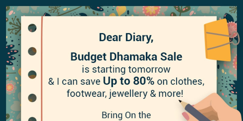 Budget Dhamaka Sale