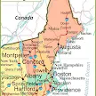 Maps Of New England States