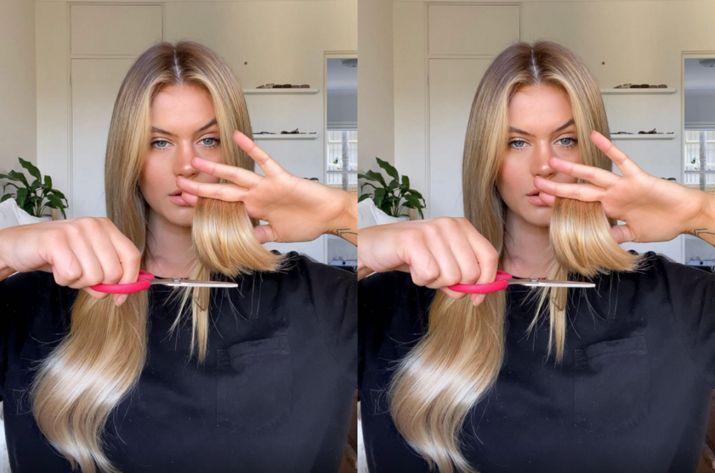 Short cuts are difficult to do for hairdressers, let alone beginners. How To Cut Your Hair At Home Sitting Pretty