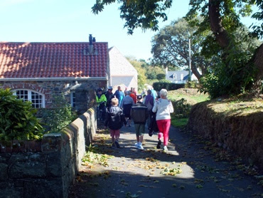 Guernesey neuf yvert n°450 le variouf 1989. Living Streets Guernsey Tranquillity Walk