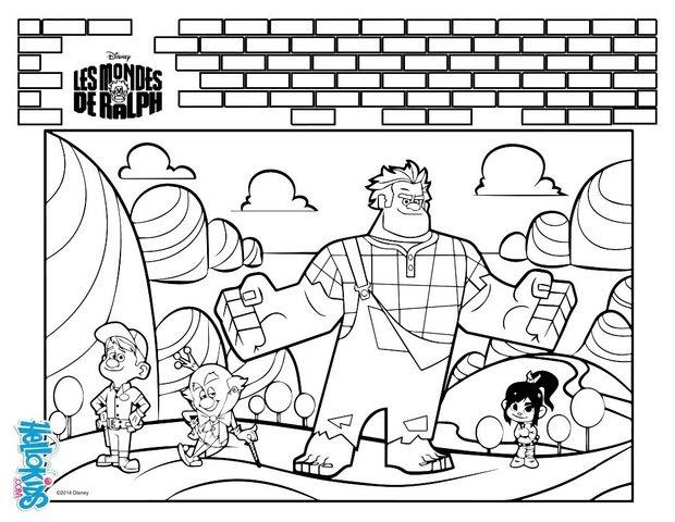 Check spelling or type a new query. Wreck It Ralph Coloring Pages Hellokids Com