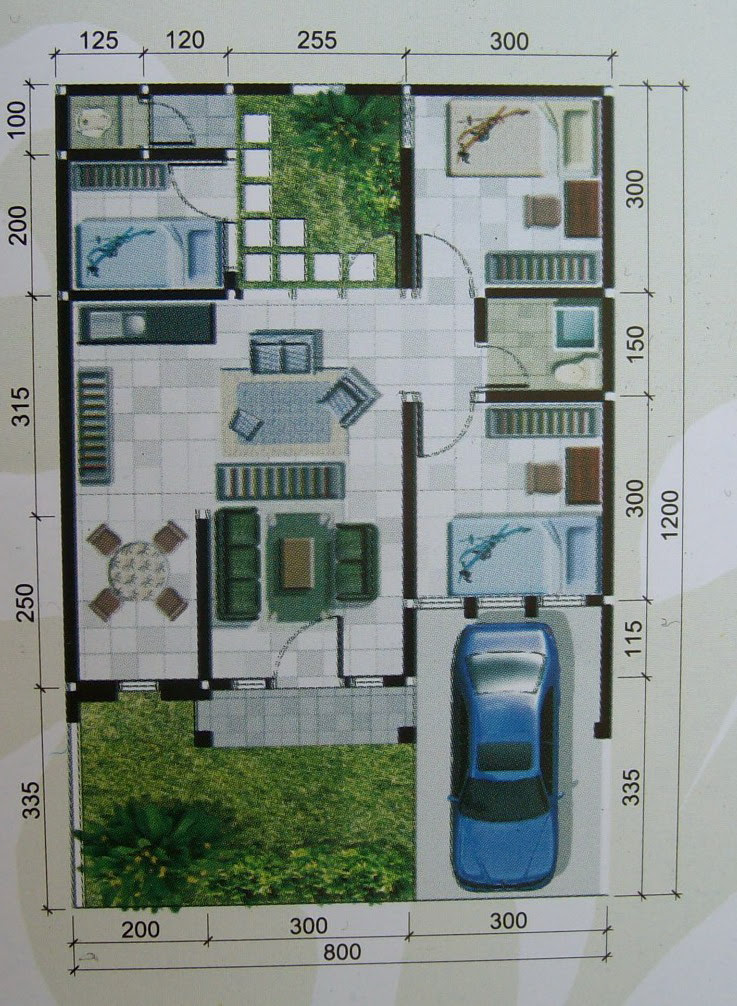 gambar rumah  modis update Rumah  Minimalis 8  X  14 