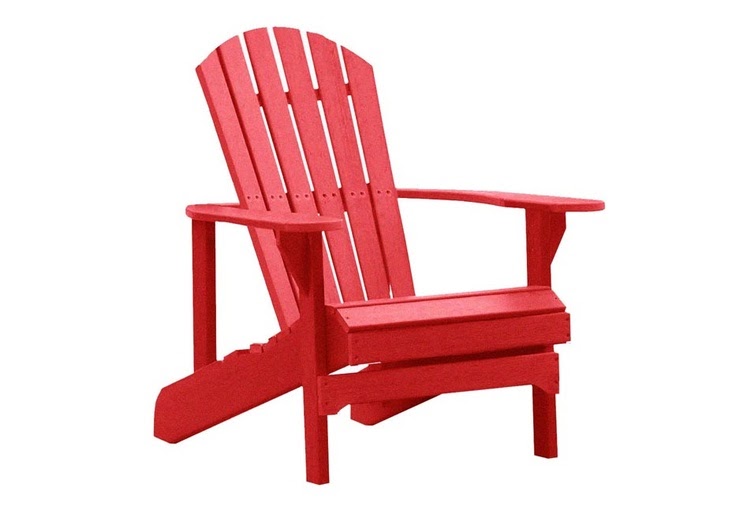 Project Working: Choice Adirondack chair red