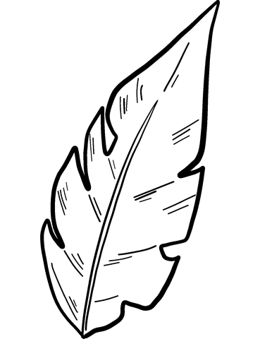 The palm leaf collage can be cut out and a pipe cleaner attached so it can be waved during the story. Palm Leaf Coloring Page Free Printable Coloring Pages