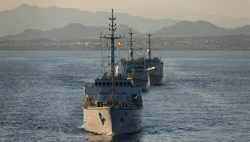 NATO mine countermeasures task group conducts advanced training with Spain in Mediterranean Sea