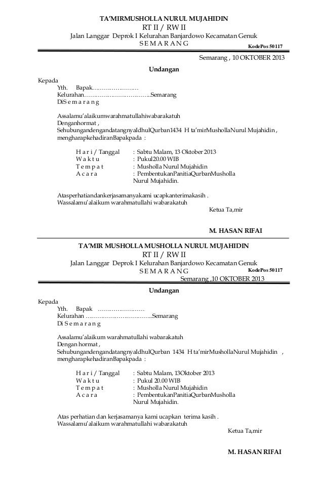 Surat Resmi Doc Kesehatan - Rasmi W