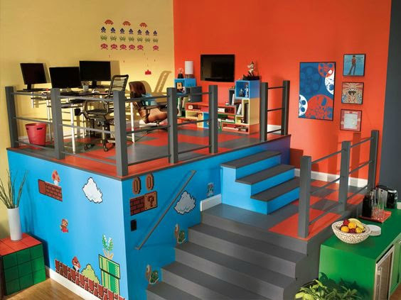 Welcome to our fun game and entertainment room design gallery where we feature hundreds of game rooms of all styles, sizes, features and locations including basement, upstairs and more. 21 Truly Awesome Video Game Room Ideas U Me And The Kids
