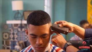 Cara Memotong Rambut Botak  Fade