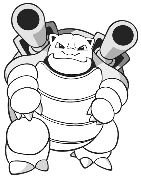 Coloriage Dracaufeu - Dessin et Coloriage