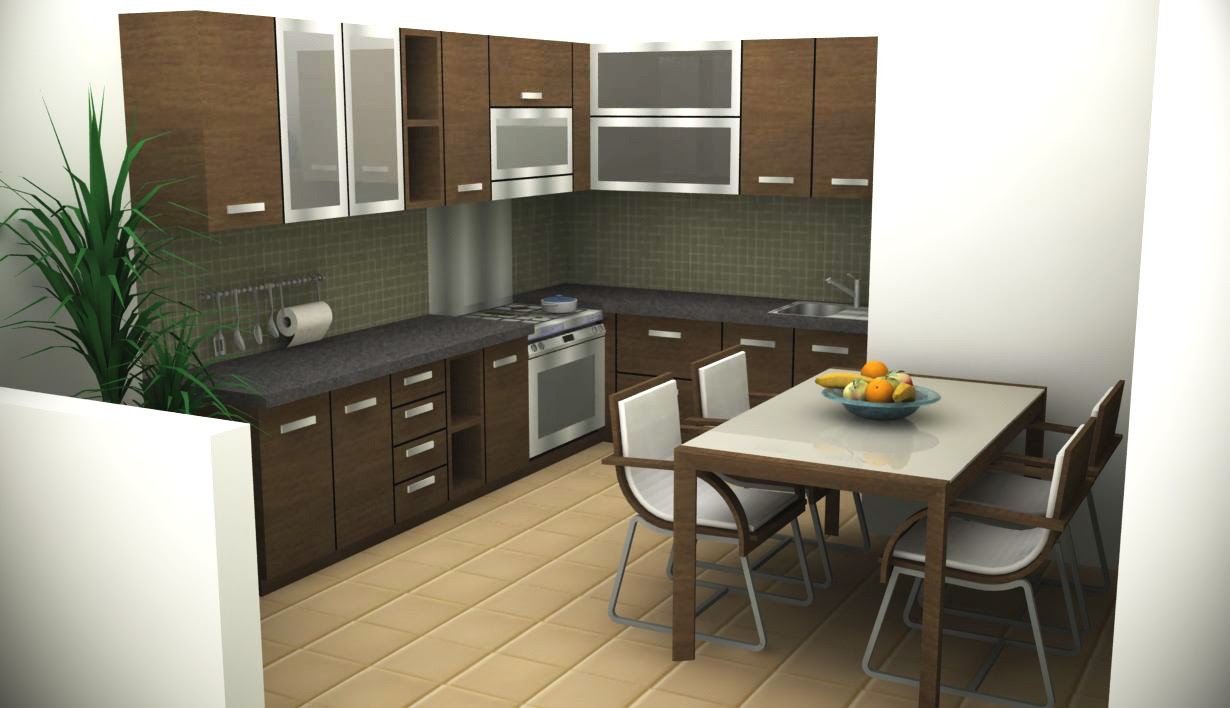 30 Desain Dapur Gabung Dengan Ruang Makan Sisi Rumah Minimalis