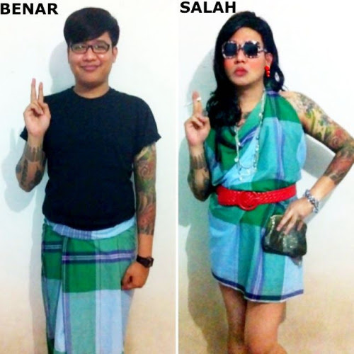 Hamdani Sekumpul: Cara Memakai Sarung Yang Benar!