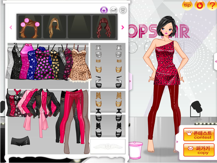 K-Pop Sensation Juego de Vestir Gratis - Chicaskm