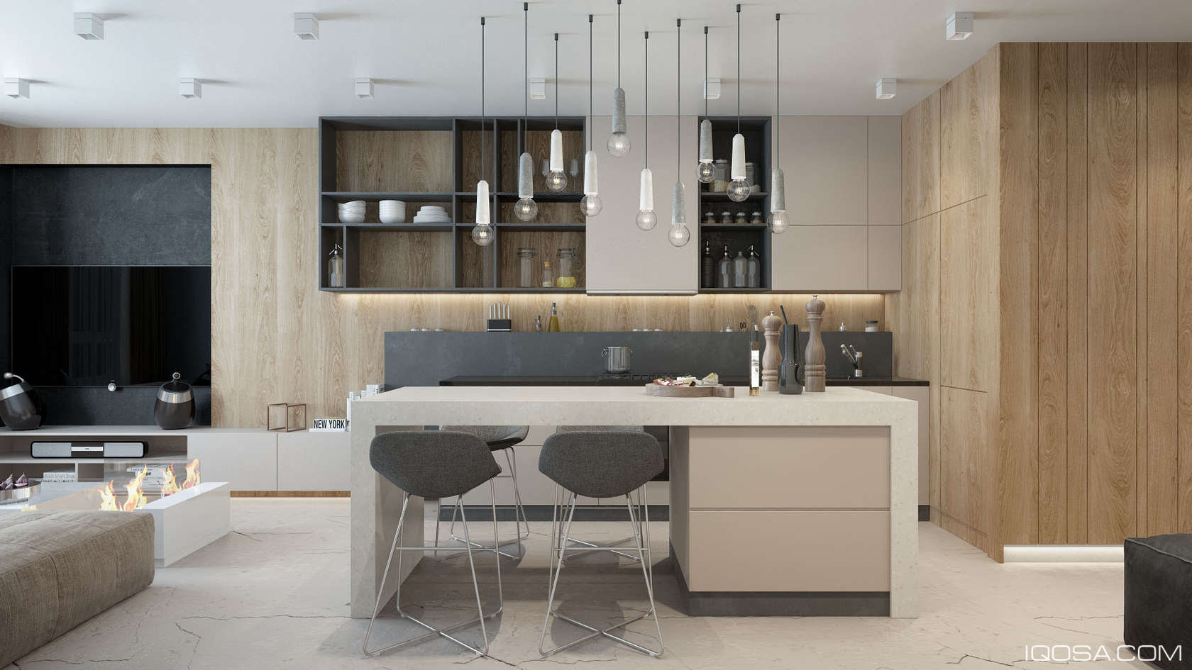 Minimalist kitchen design is an interior design that is often used by many people because it can create a wider impression than the original. An Approachable Take On Luxury Apartment Design