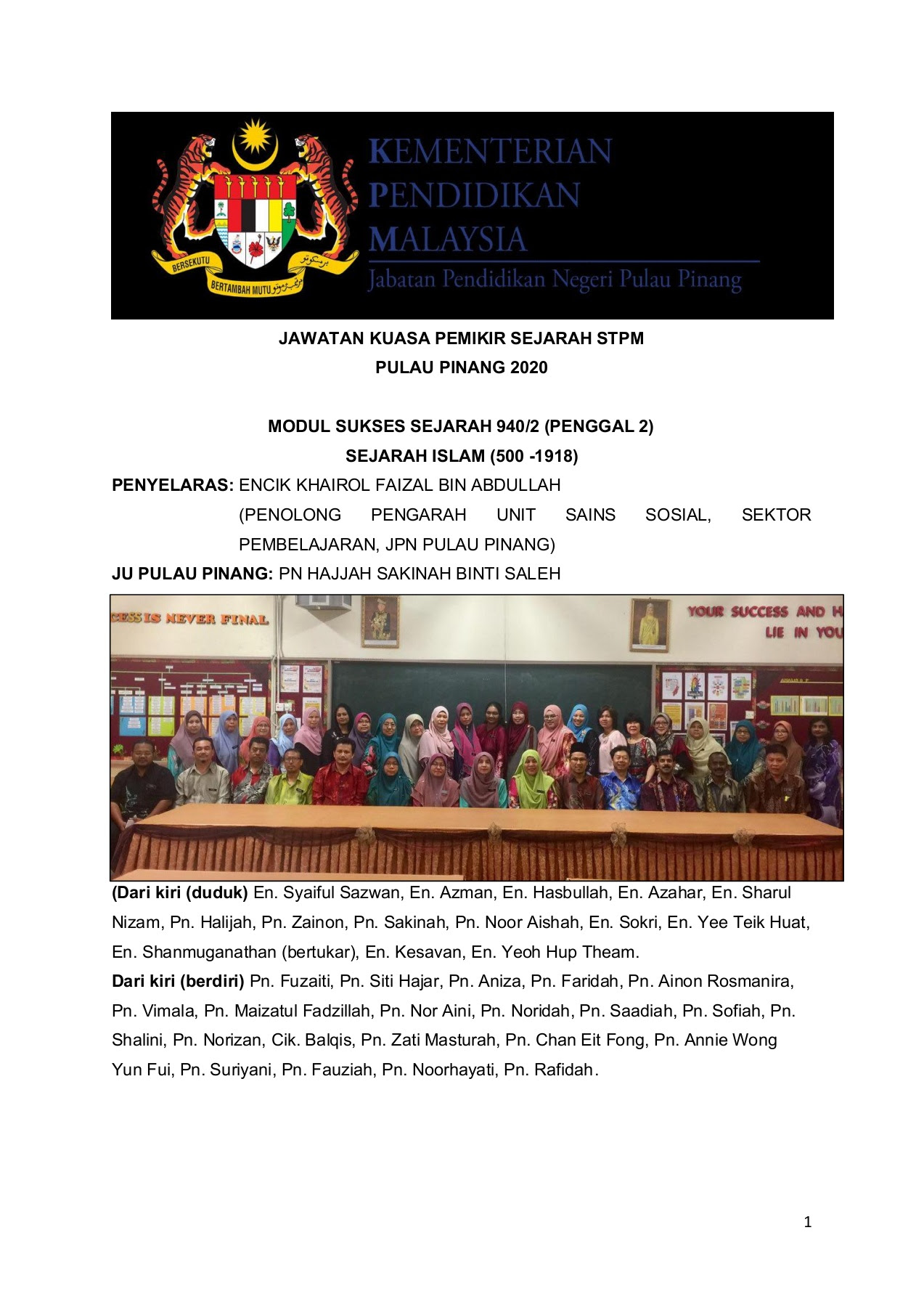 Boleh muat turun melalui pautan yang disediakan pada gambar. Jpn Pulau Pinang